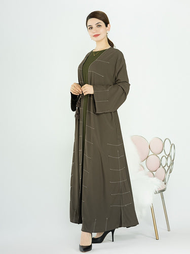 Abaya Lila Vert